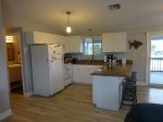 Bright, Open Kitchen with all New Flooring